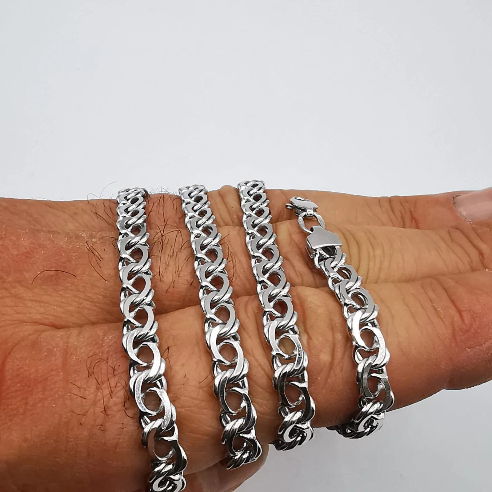 Vintage 925 Sterling Silver Chain Necklace, Signed Fine Jewelry | eBay