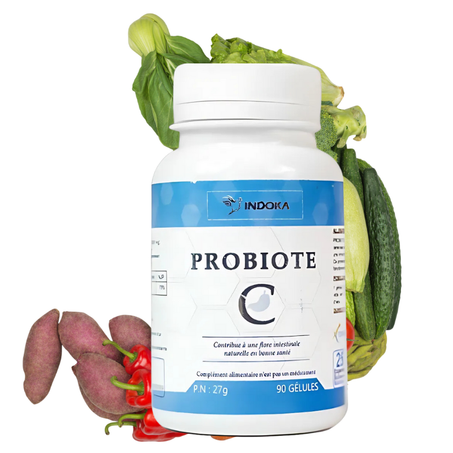 Probiote C 90 Gélules - Probiotique + Vitamine C