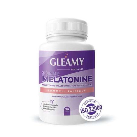 Gleamy super Melatonine 30 gelules