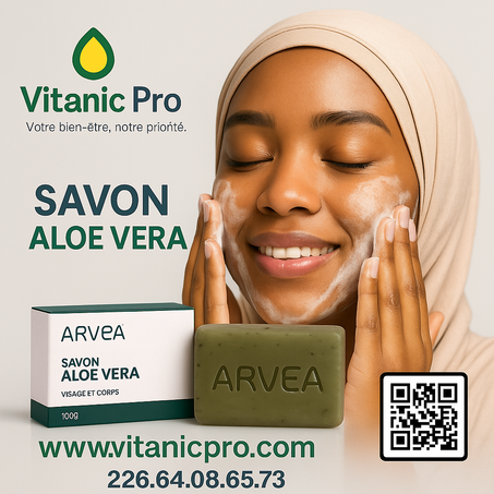 🧼 Savon Aloe Vera ARVEA