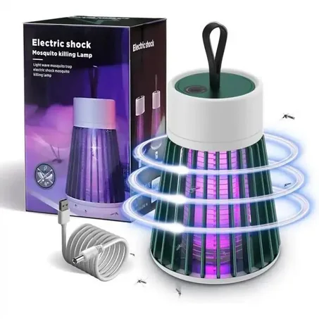 ⚡🦟 مصيدة الحشرات الكهربائية 🔥