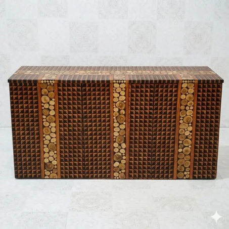 Buffets Artisanal en bois D'olivier et Noyer