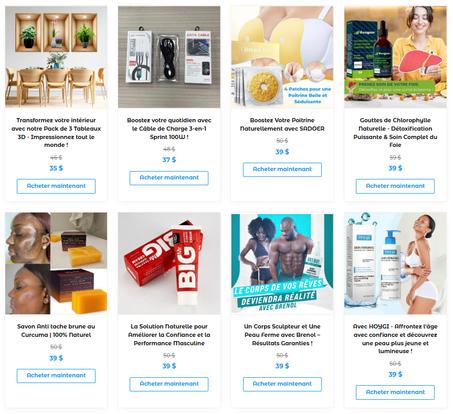 Les Meilleures Ventes à Kinshasa