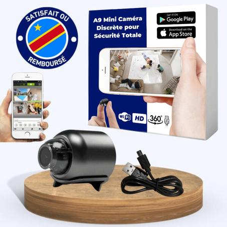 A9 - Mini Caméra Discrète pour Sécurité Totale 🇨🇩
