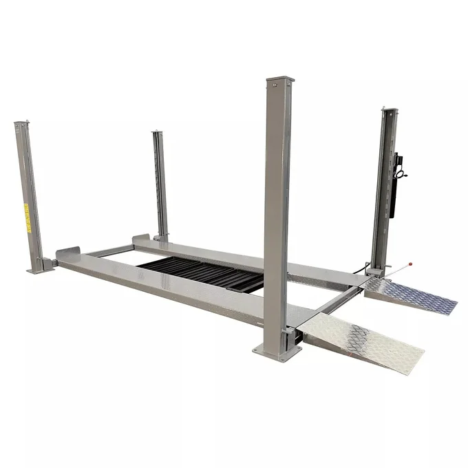 TRIUMPH NSS-8 8,000 lb 4-Post Lift + RJ-5000 Rolling Jack