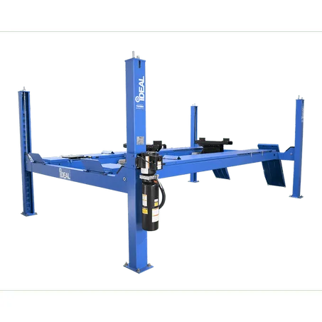 iDEAL FP14KAC-X 14K-4 Post Alignment Lift 182.5" WB (Closed Front / Cable Pull)
