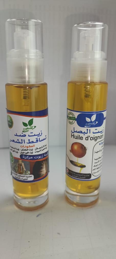 مجموعة زيوت تساقط الشعر