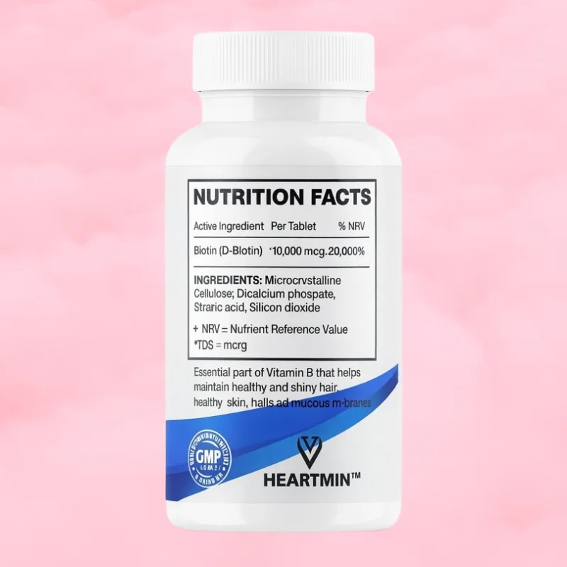 مكمل البيوتين لنمو الشعر