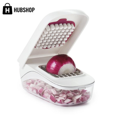 أداة يدوية للمطبخ للفواكه والخضروات شفرة تقطيع البصل والطماطم