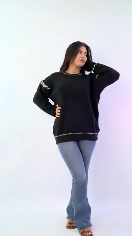 ✨ Triko Luxe BBT – تريكو نسائي تركي فاخر بجودة عالية | Pull femme tendance hiver 🇹🇷