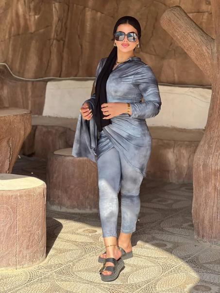 ✨ بوركيني 5 قطع – ستايل، تغطية، وراحة فـ قطعة وحدة! ✨