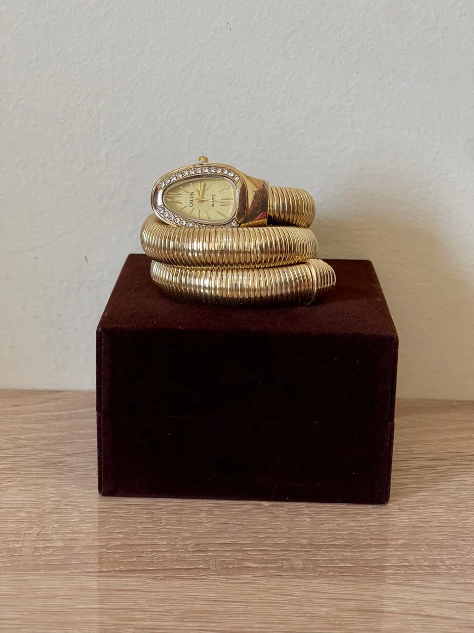 Serpenti – Montre Bracelet Enroulé Or