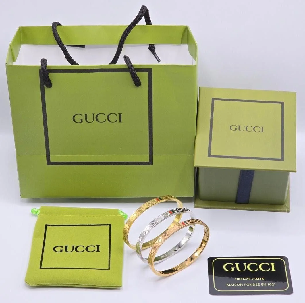 PACK 3 BRACELET GUCCI AVEC PACKAGING