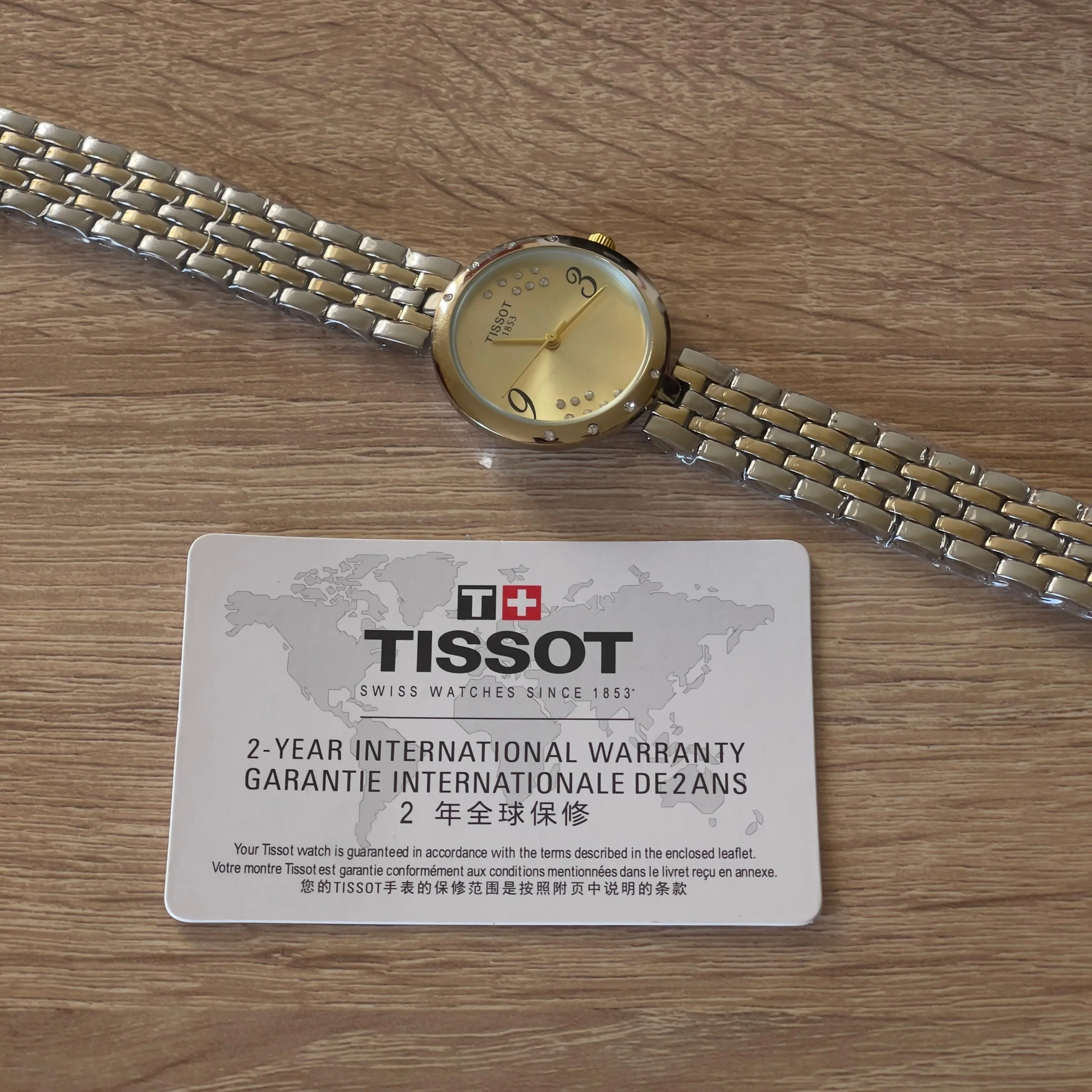Tissot Élégance Bicolore AVEC COFFRET