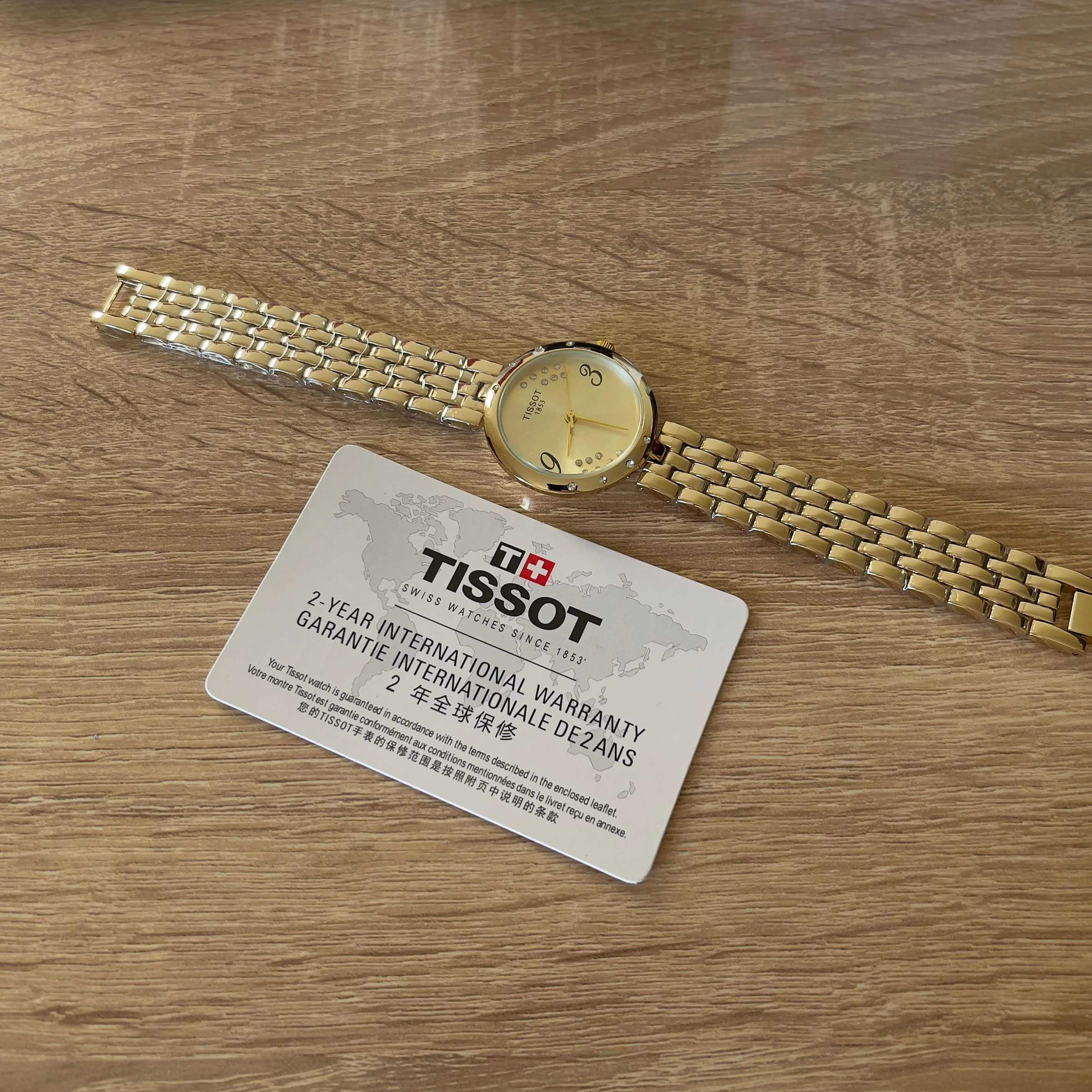 Tissot Éclat Doré AVEC COFFRET