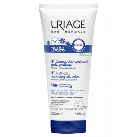 URIAGE BEBE XEMOSE 1ER BAUME OLEO-APAISANT ANTI GRATTAGE 200ML