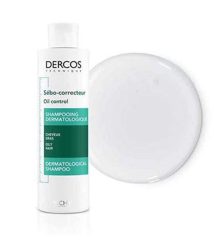 DERCOS SHP SEBO REGULATEUR OIL CORRECT CHEV GRAS 200 ML
