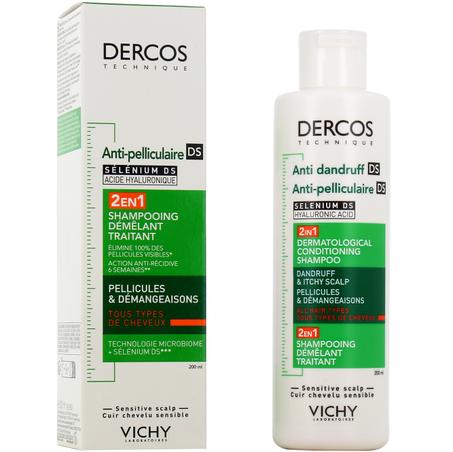 DERCOS SHP ANTI PELLICULAIRE 2 EN 1 TOUS TYPES DE CHEVEUX