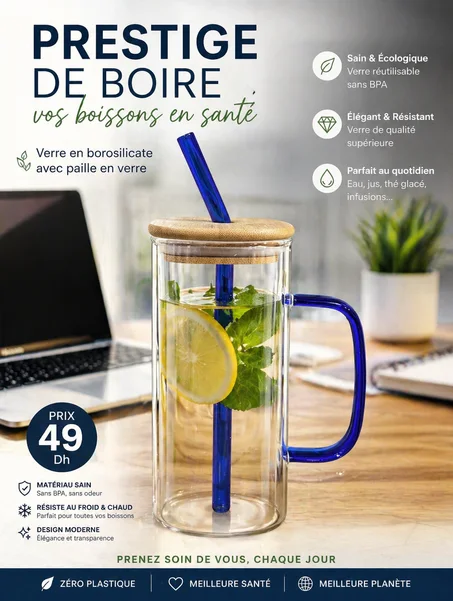 UN VERRE DE BOISSONS PRESTIGE