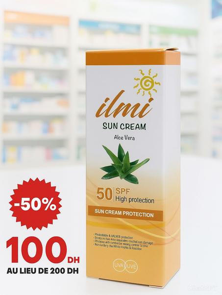 ÉCRAN SOLAIRE SPF50+ ILMI