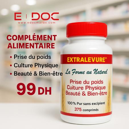 EXTRA LEVURE DE BIÈRE 375 COMPRIMÉS