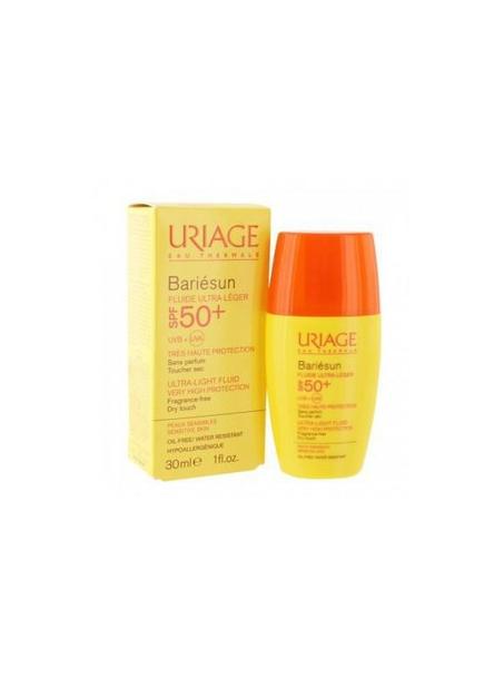 URIAGE SOLAIRE BARIESUN FLUIDE ULTRA-LEGER SPF50+ 30ML