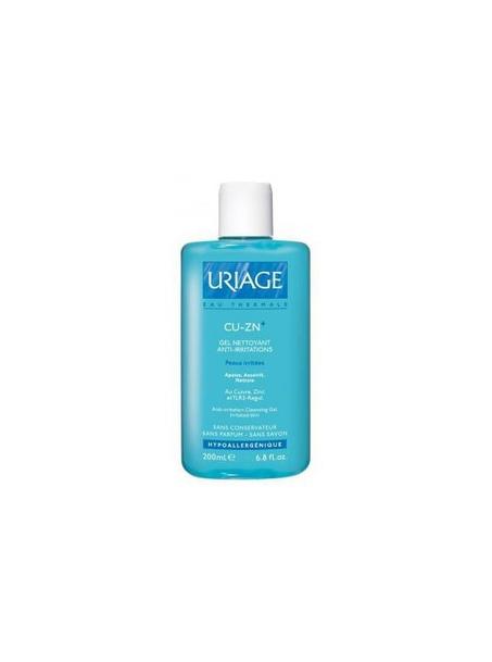 URIAGE CU-ZN+ GEL NETTOYANT ANTI-IRRITATIONS PEAUX IRRITÉES 200ML