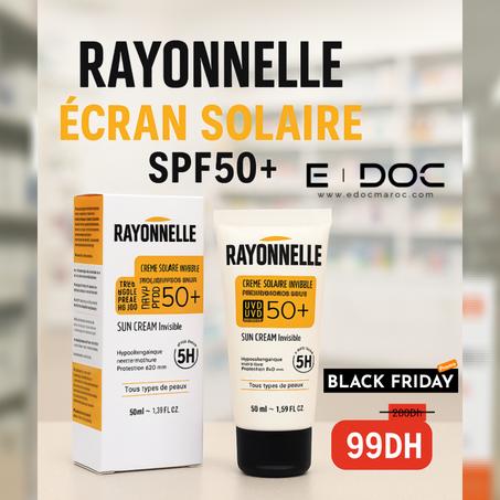 ÉCRAN SOLAIRE SPF50+ RAYONNELLE