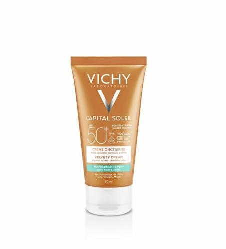 VICHY ECRAN 50+ INVISIBLE CREME ONCTEUSE Peau Sensible Normal à Sèche
