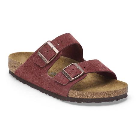 صندالة انيقة للرجال من الجلد الممتاز   Sandales Arizona Suède BIRKENSTOCK