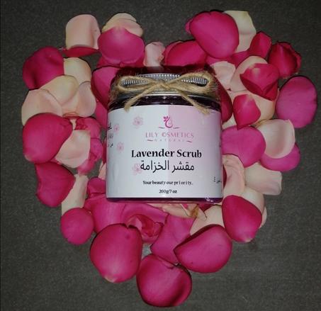 مقشر الخزامة -lavender Scrub