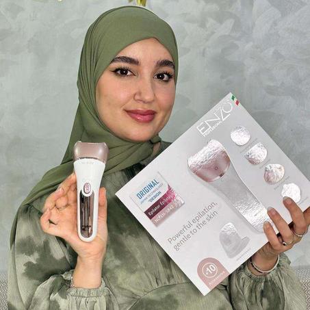 Epilateur Enzo EN-5842 + 10 accessoires – 🇮🇹 Produit Italien