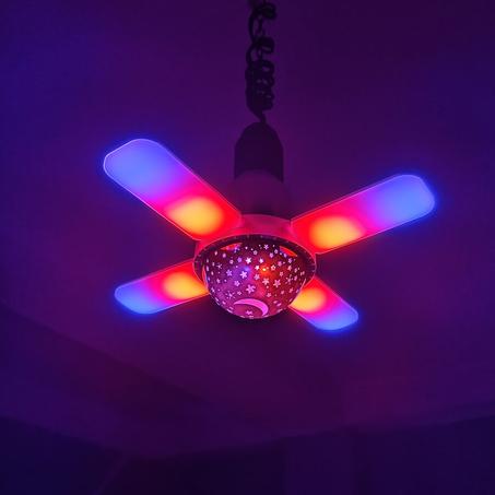 ✨ لمبة LED الذكية مع تأثيرات النجوم والهلال ومكبر صوت بلوتوث ✨