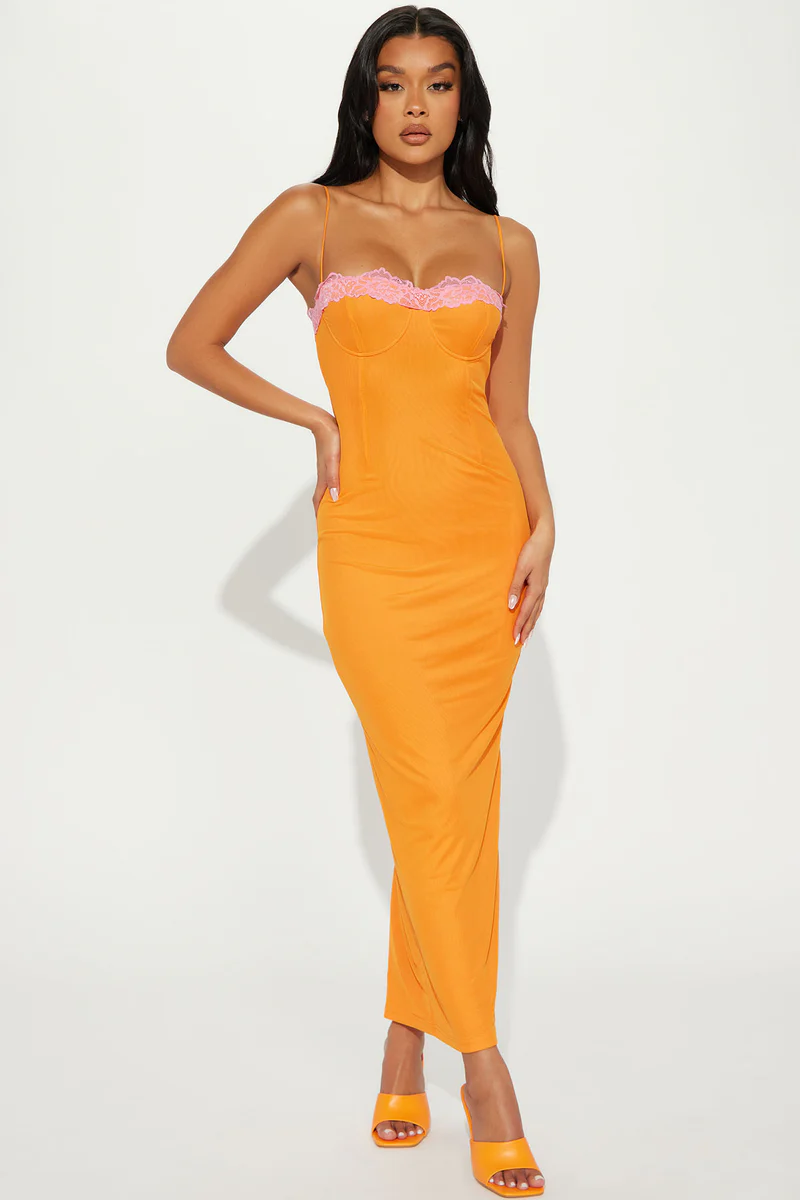 Vestido Maxi De Malla Colette - Ciruela