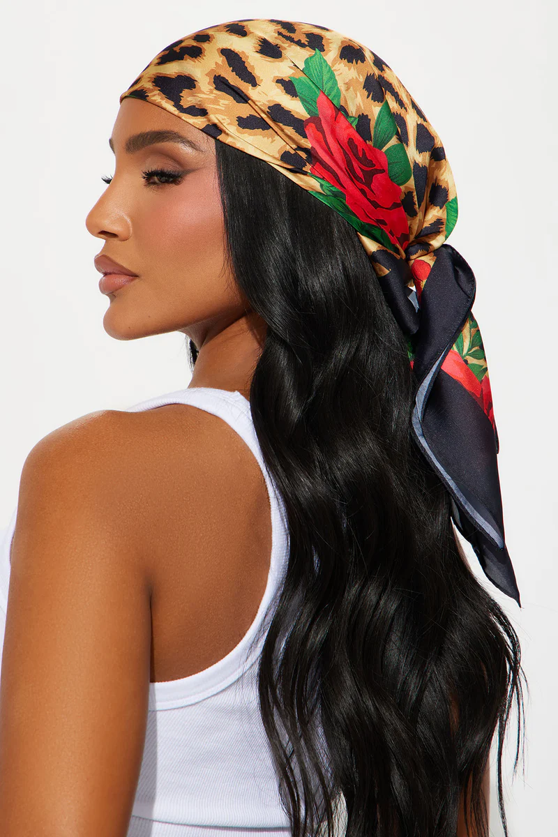 Pañuelo Bohemio Estampado Leopardo