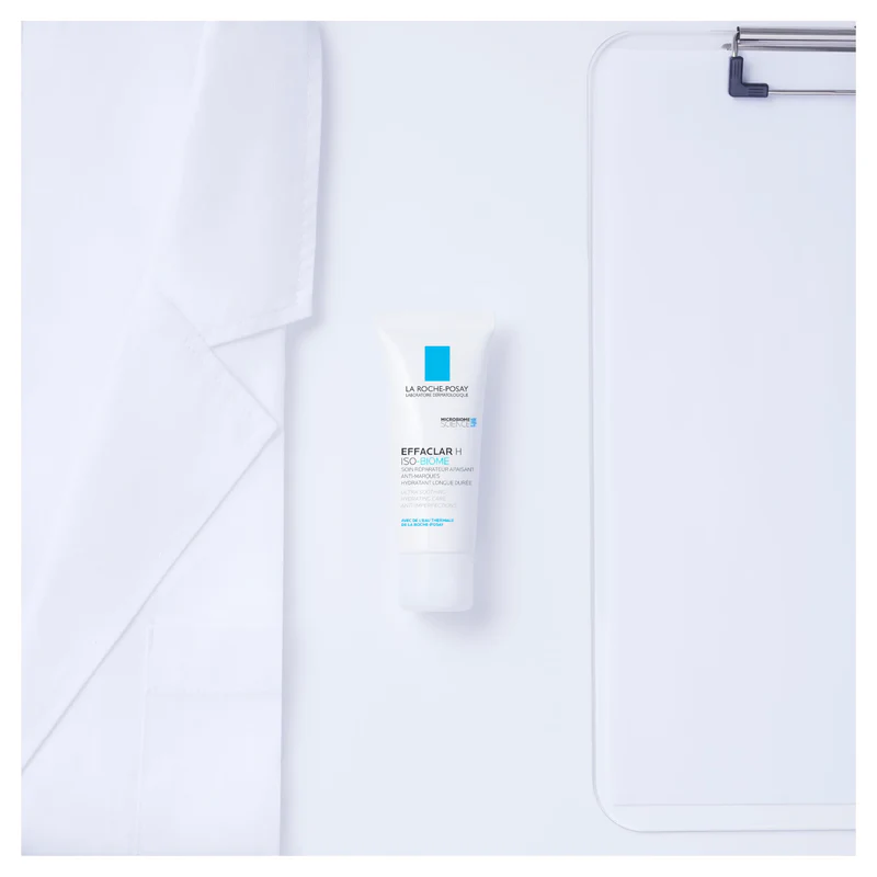 Crème de soin hydratante Roche-Posay Effaclar H Iso-Biome (40 ml) Emballage endommagé (DLU : 31/08/2028)