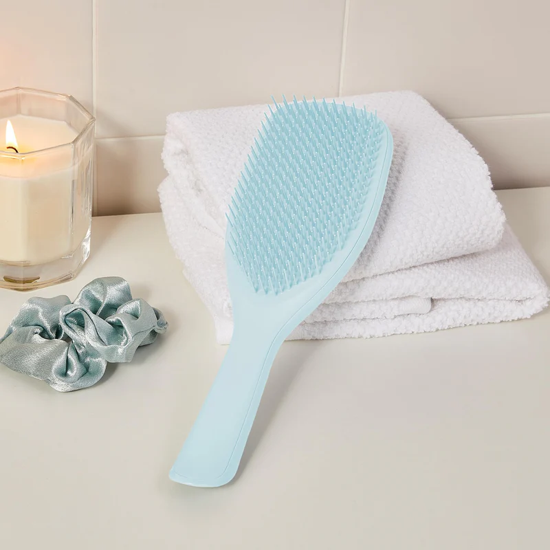 Tangle Teezer 10210-001-1 – Brosse Ultimate Detangler grande pour cheveux fins et fragiles avec picots souples et flexibles à double hauteur (Emballage endommagé)