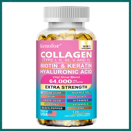كبسولات الكولاجين 14 في 1