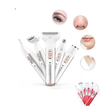 ماكينة حلاقة كهربائية 5 في 1 قابلة لإعادة الشحن عبر USB