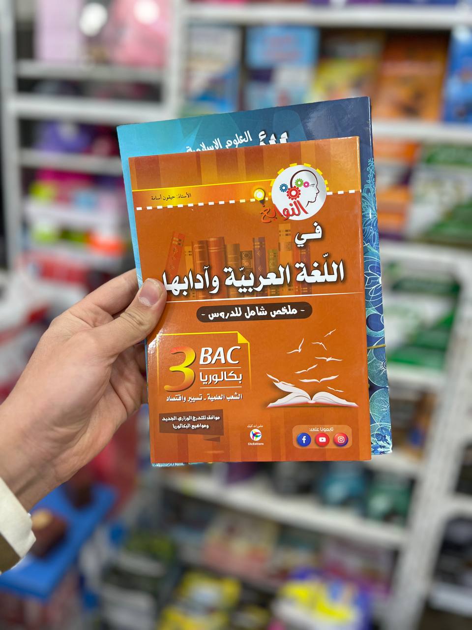 النوابغ في اللغة العربية و آدابها للشعب العلمية و تسيير و إقتصاد BAC