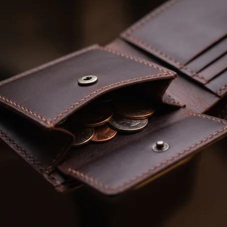 Portefeuille Homme en Cuir Marron – MedinaCuir