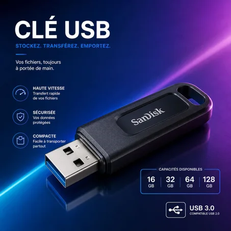 التصنيفات خـاصة بــ  Cle USB