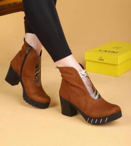 Bottines marron