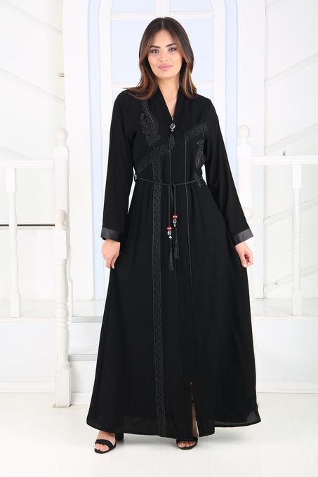 Robe abaya brodée