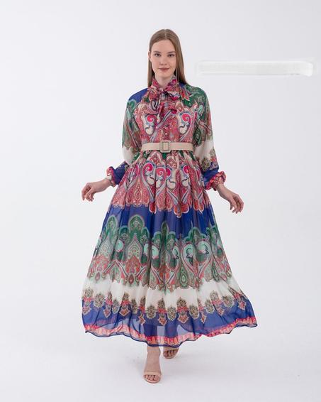 ROBE LONGUE IMPRIMÉE