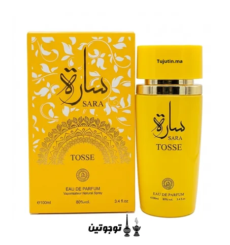 عطر سارة TOSSE الأصفر - فخامة الأناقة العصرية - 100 مل