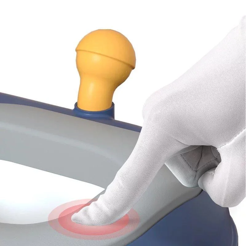 Sièges d'entraînement de pot de dessin animé pour enfants, toilettes portables pour bébé, fourniture de salle de bain jaune