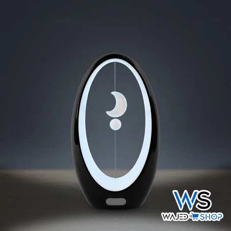 Lampe LED avec lévitation magnétique en forme de lune