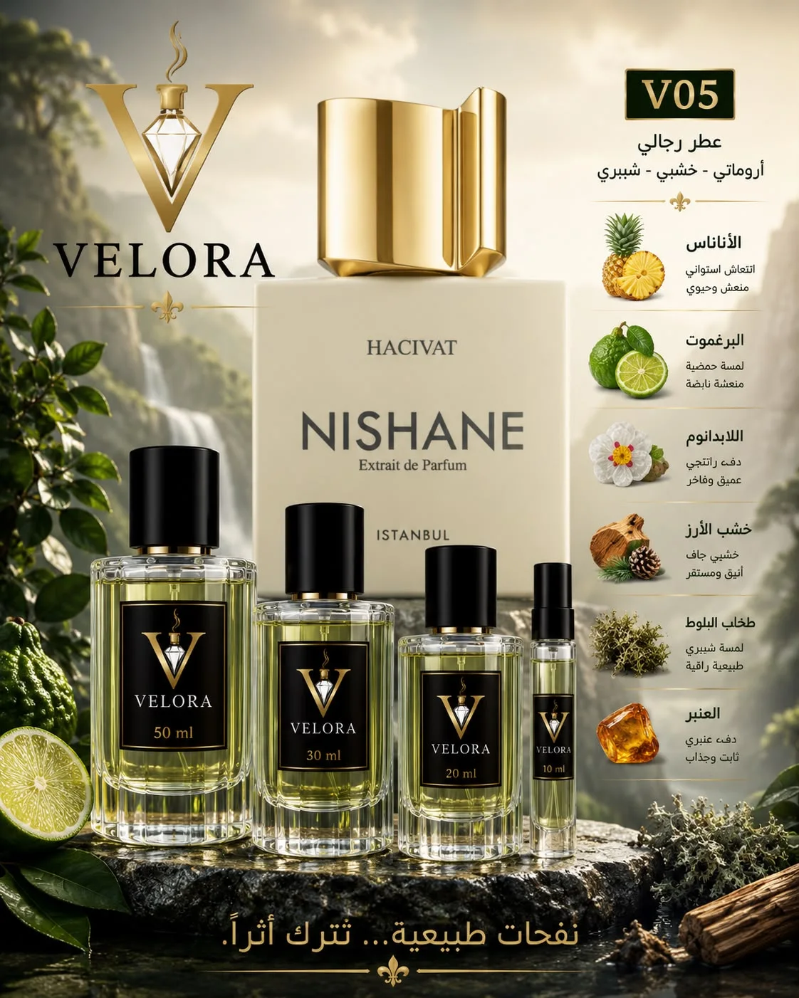 3 عطور بحجم 30ml بـ 99 درهم فقط!