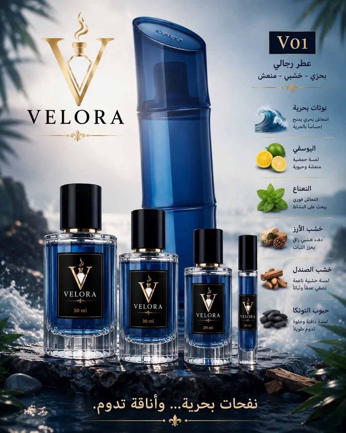 3 عطور بحجم 30ml بـ 99 درهم فقط!